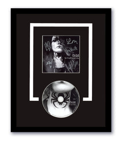 Image of Cold Signed The Things We Can't Stop CD 11x14 Framed Autographed ACOA