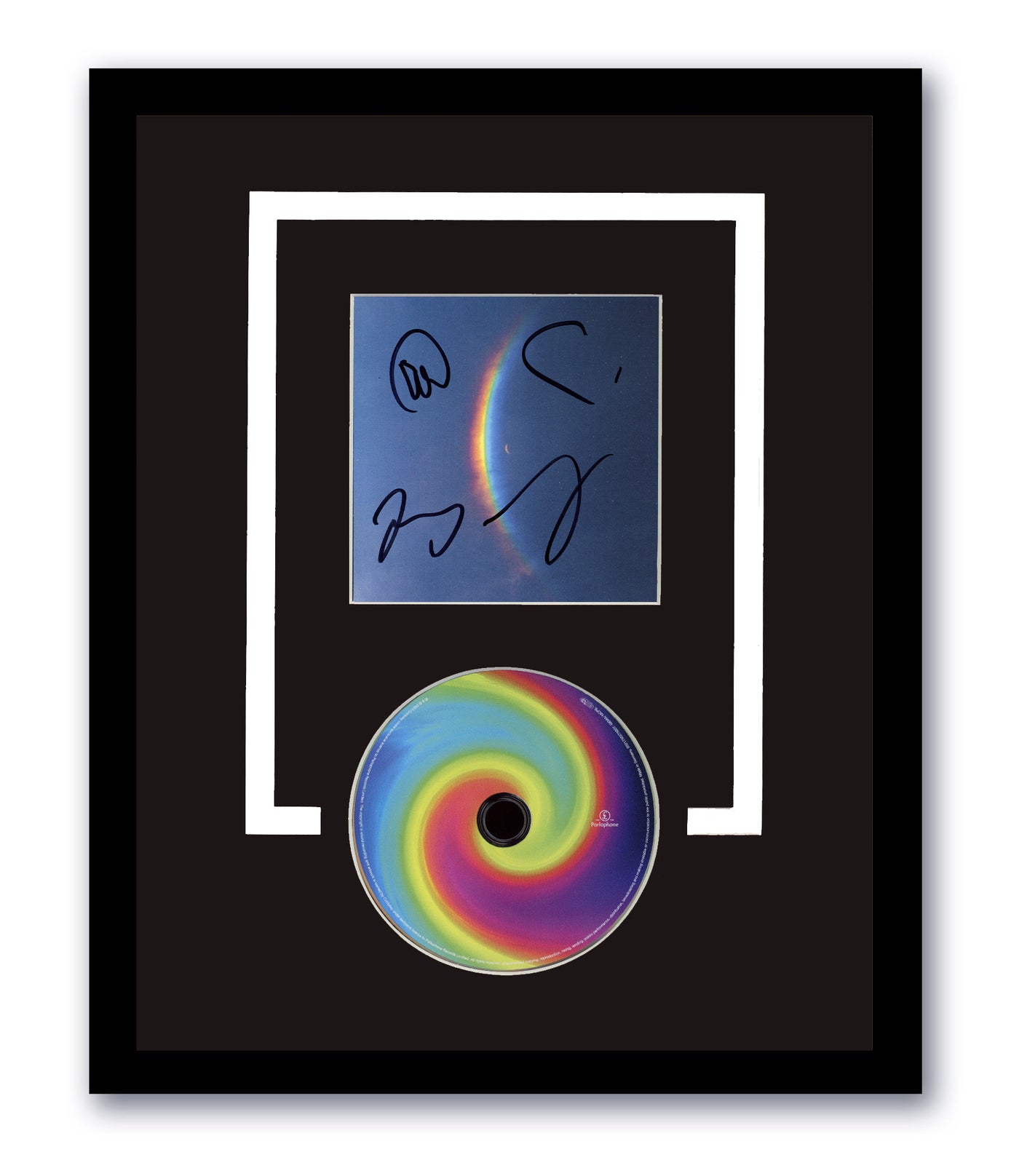 Coldplay Signed CD Custom 11x14 Framed Moon Music Autographed ACOA