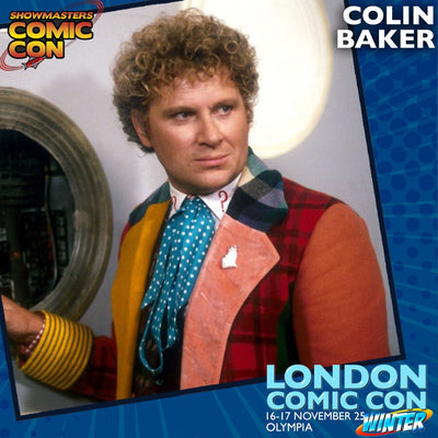 Colin Baker Official Autograph Mail-In Service - London Comic Con Winter 2025