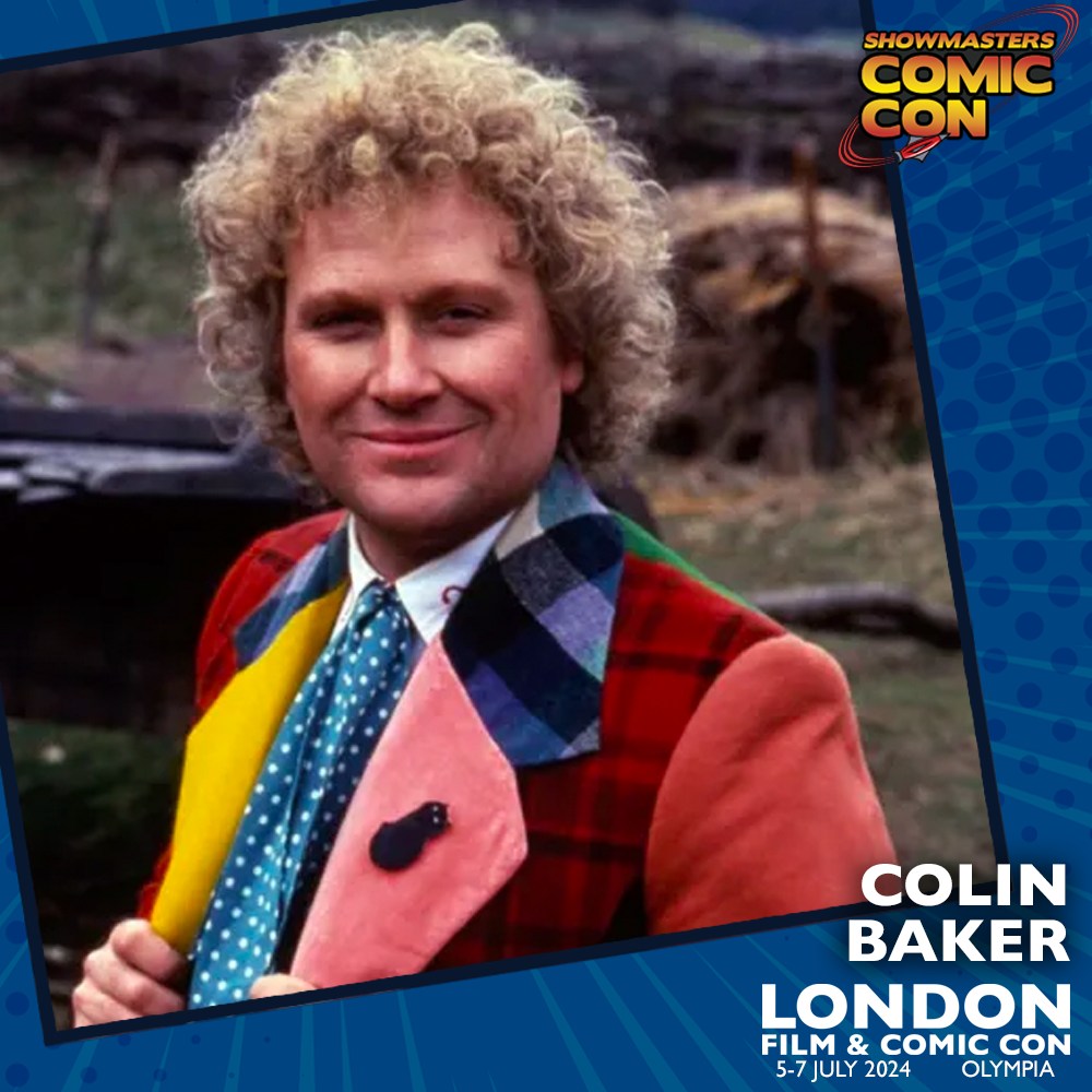 Colin Baker Official Autograph Mail-In Service - London Film & Comic Con 2024