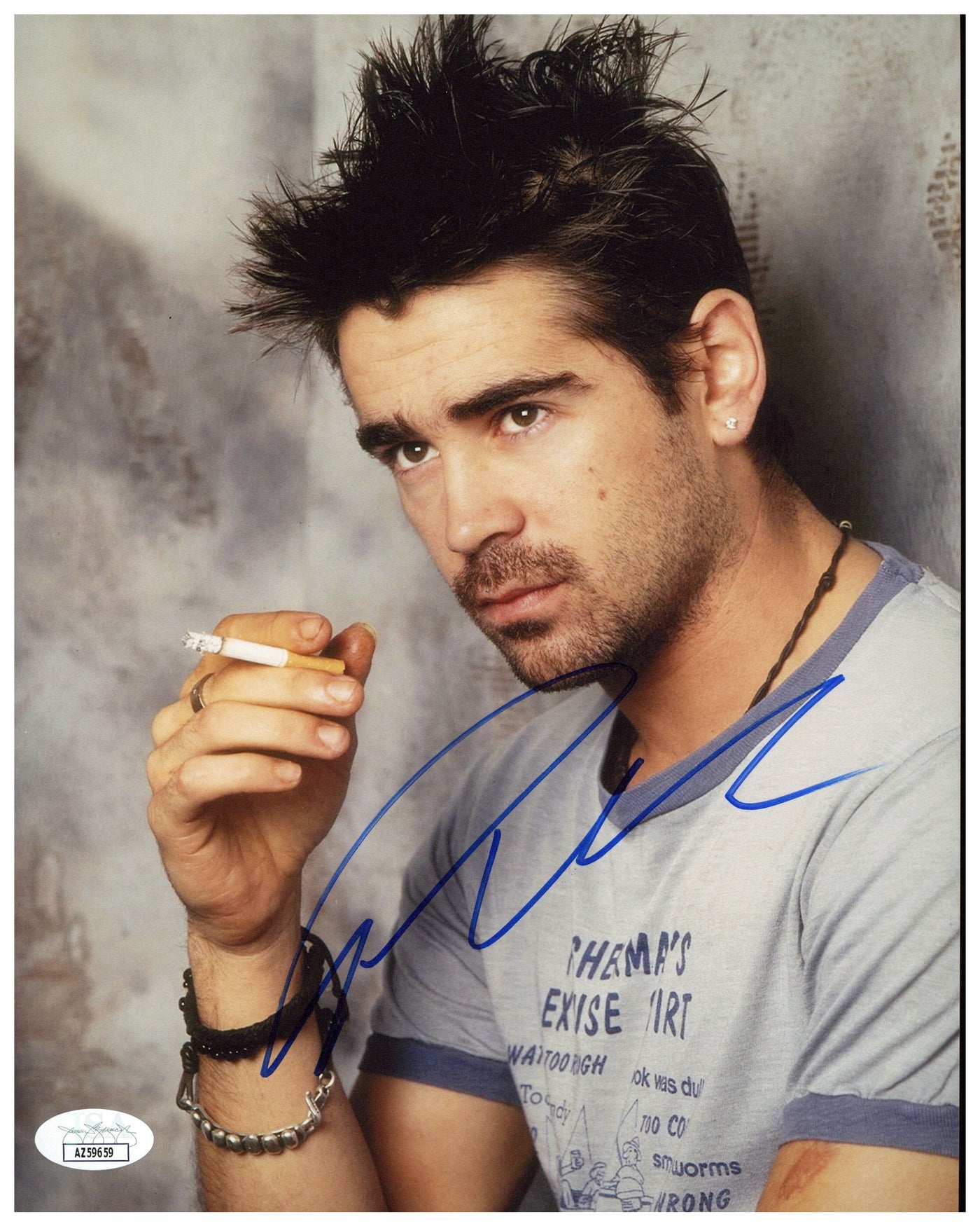 Colin Farrell Autographed 8x10 Photo Fright Night Signed JSA COA 2