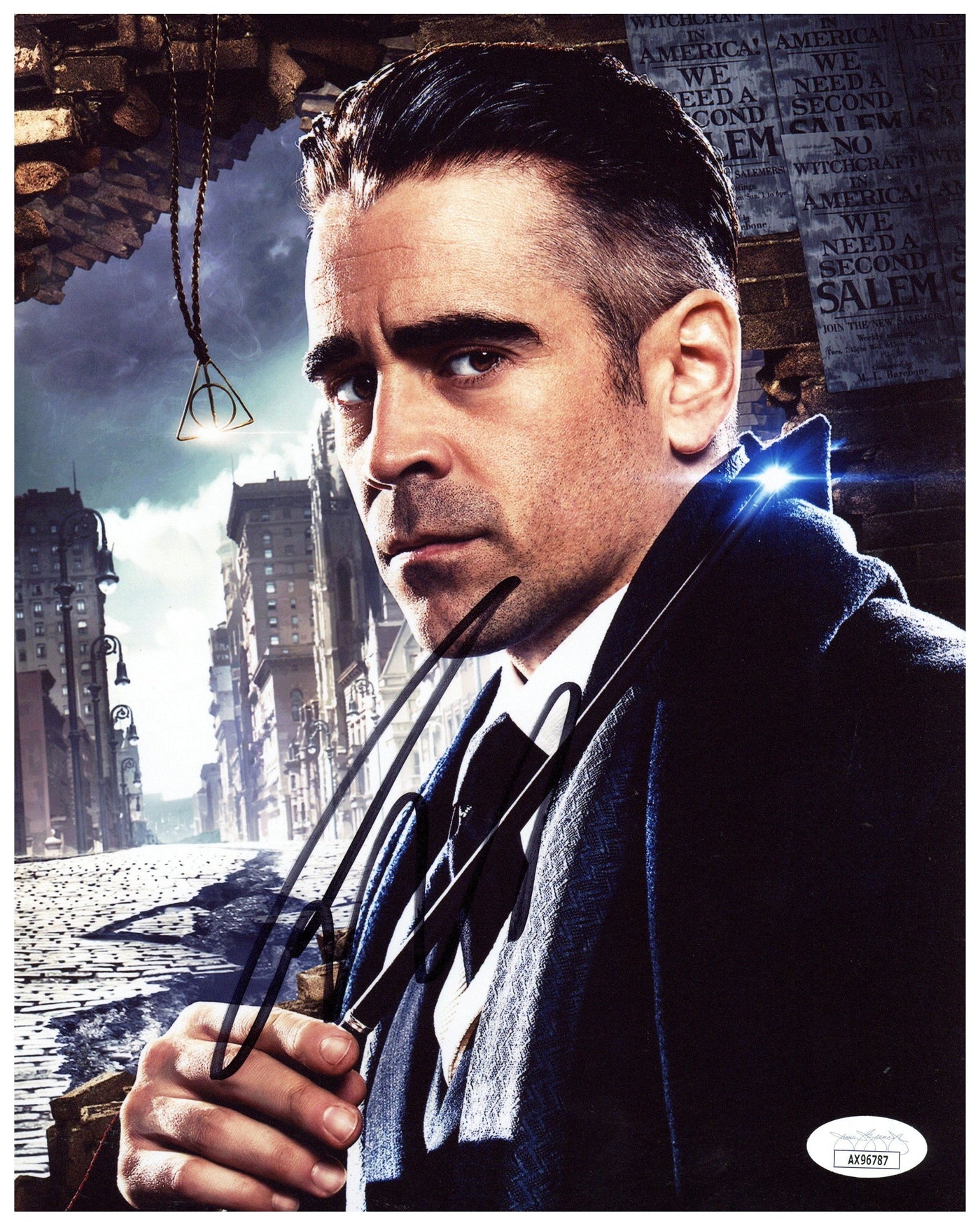 Colin Farrell Autographed 8x10 Photo Harry Potter Signed JSA COA