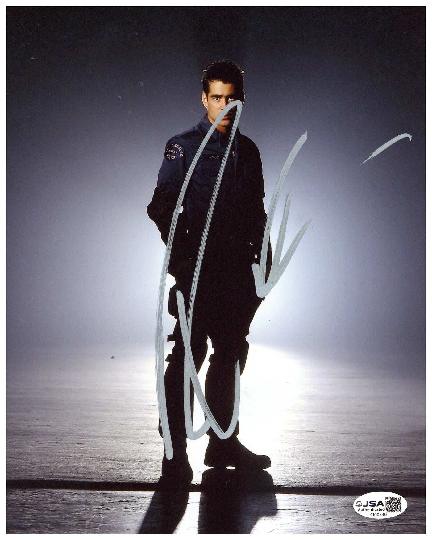 Colin Farrell Signed 8x10 Photo S.W.A.T Autographed JSA COA FACE