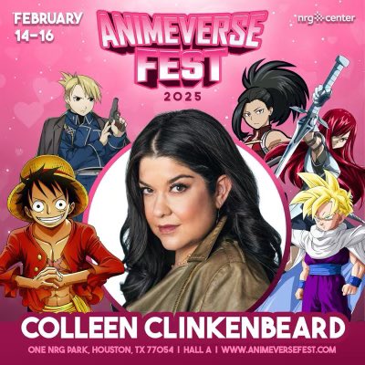 Colleen Clinkenbeard Official Autograph Mail-In Service - Animeverse 2025