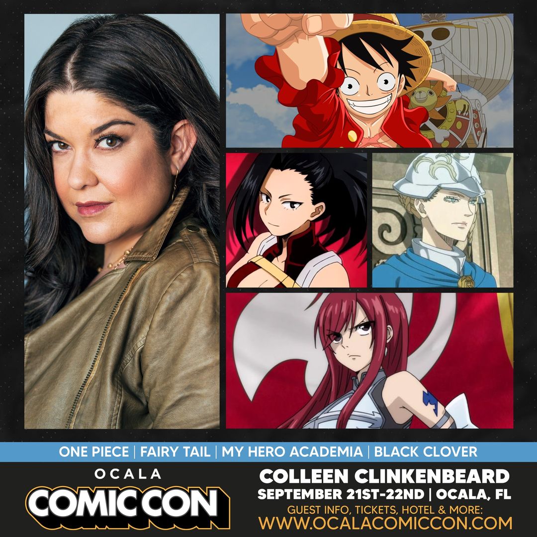 Colleen Clinkenbeard Official Autograph Mail-In Service - Ocala Comic Con 2024