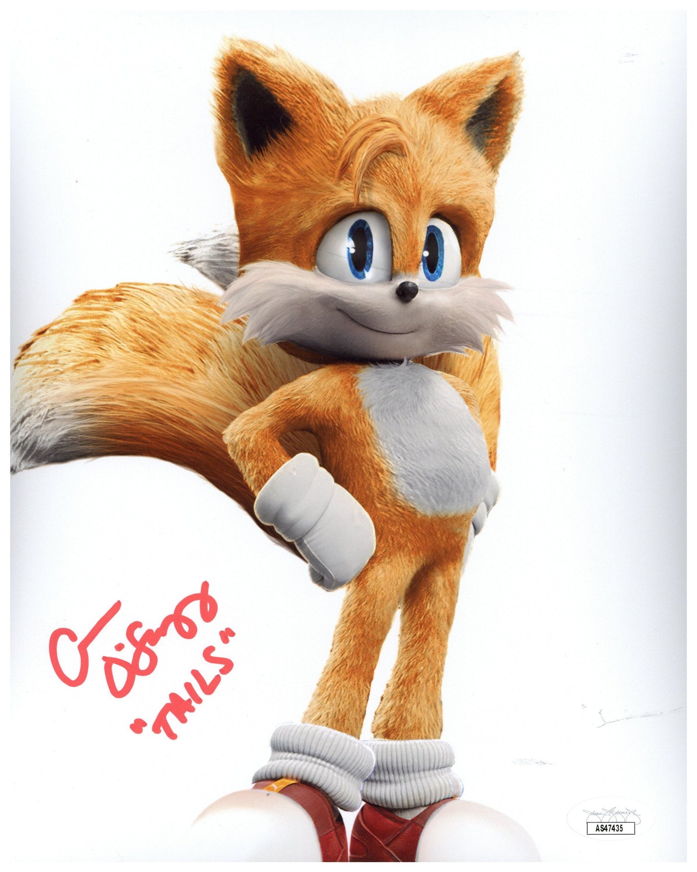 Colleen O'Shaughnessey Signed 8x10 Photo Sonic the Hedgehog Tail Autographed JSA