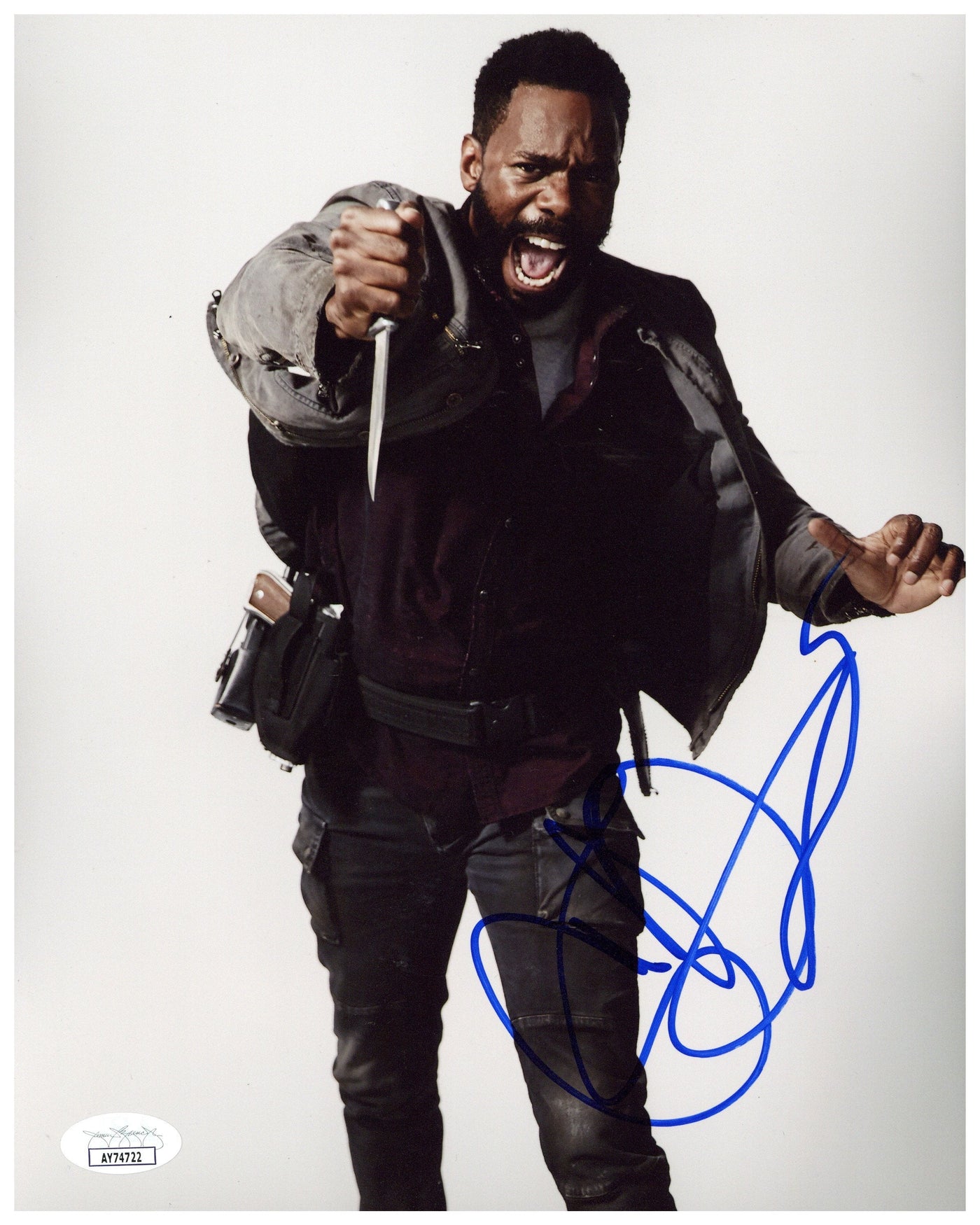 Colman Domingo Signed 8x10 Photo Fear the Walking Dead Autographed JSA COA 2