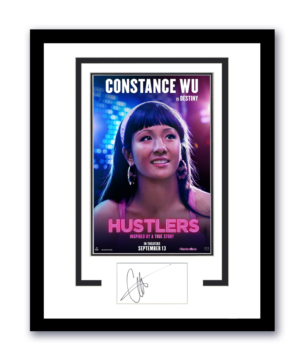Constance Wu Signed Cut 11x14 Hustlers Autographed Authentic ACOA