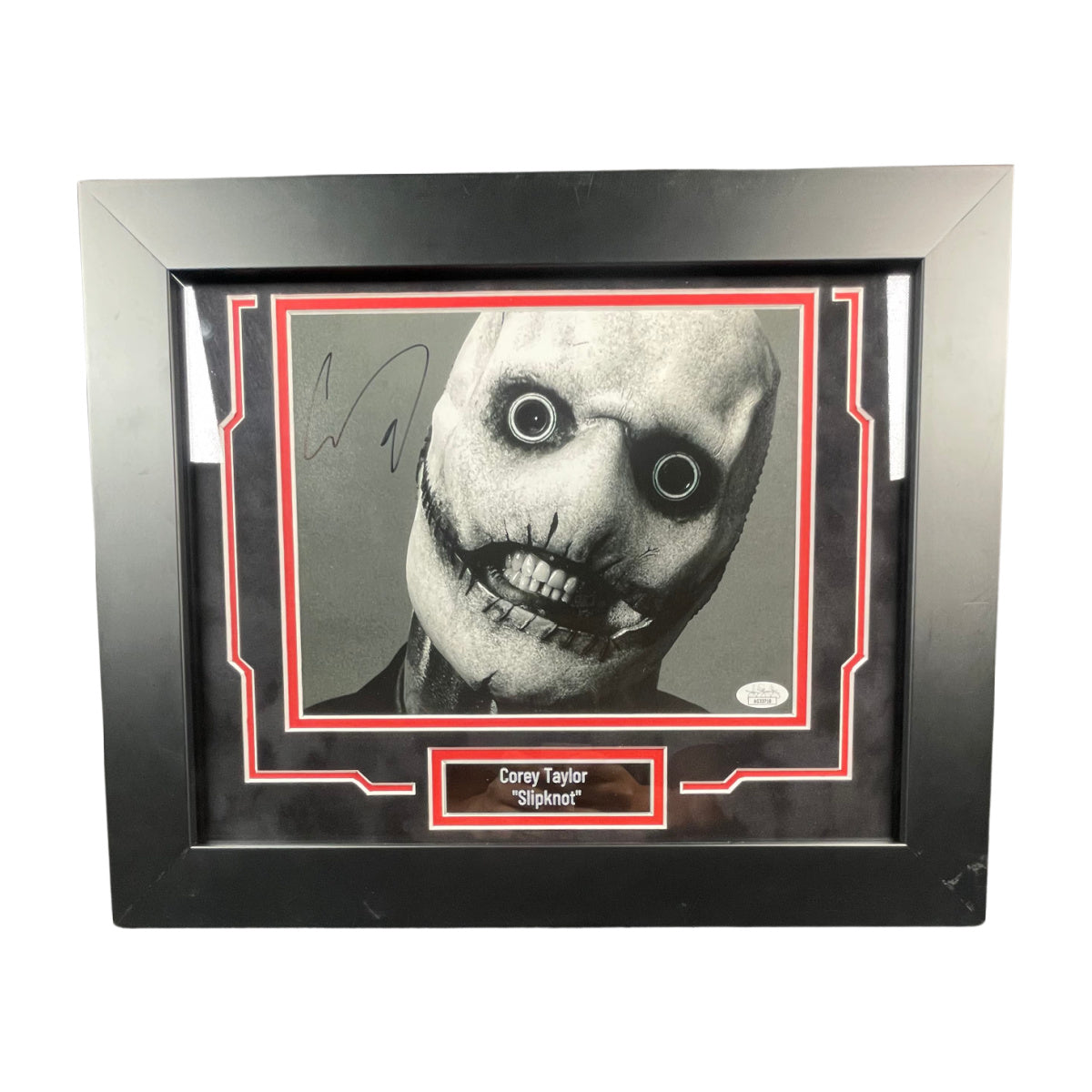 Corey Taylor Signed 8x10 Photo Framed Slipknot Autographed JSA COA