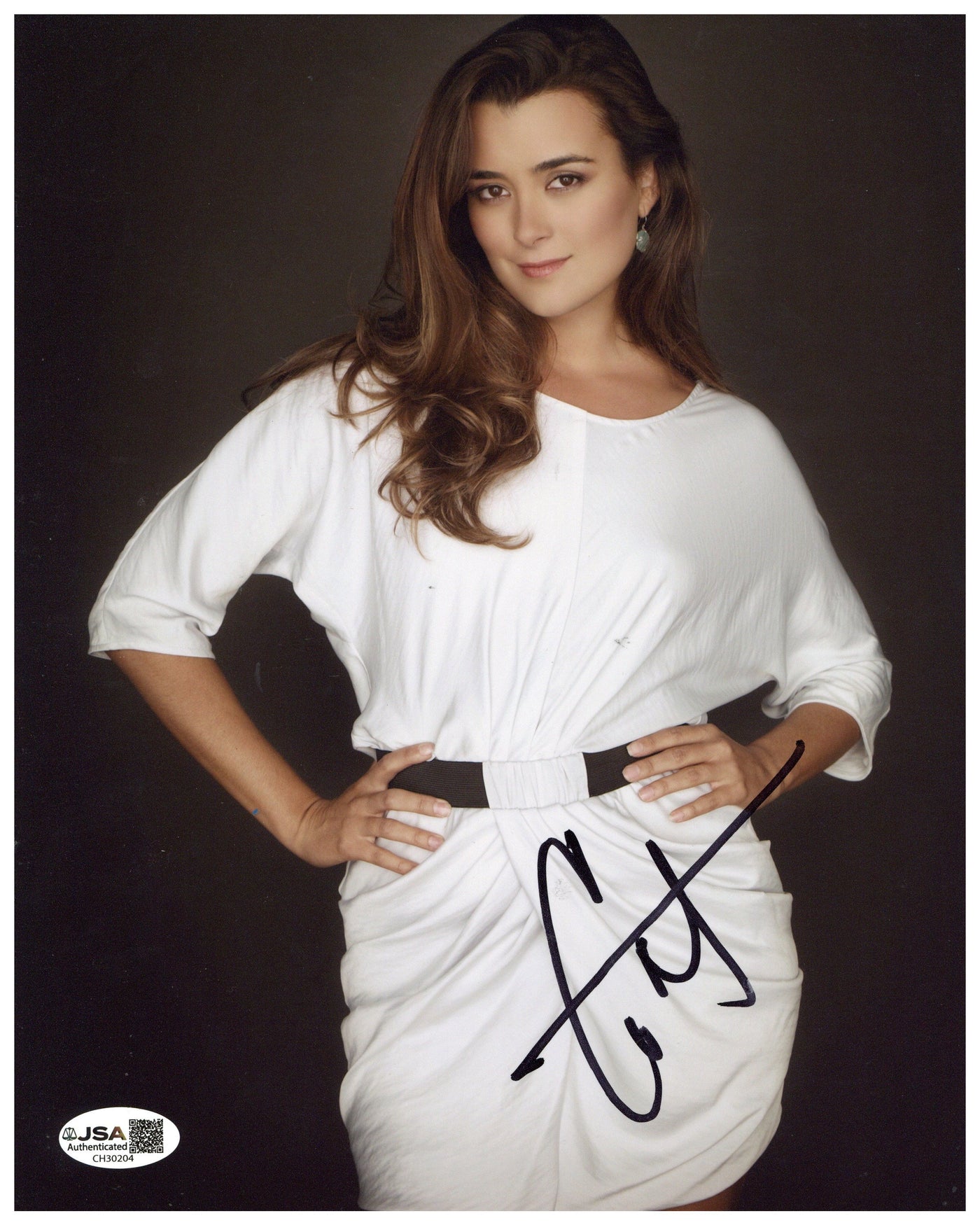 Cote de Pablo Signed 8x10 Photo NCIS Autographed JSA COA 4