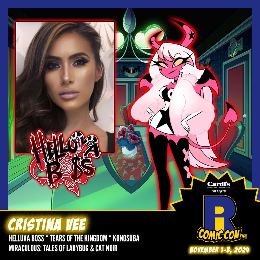 Cristina Vee Official Autograph Mail-In Service - Rhode Island Comic Con 2024