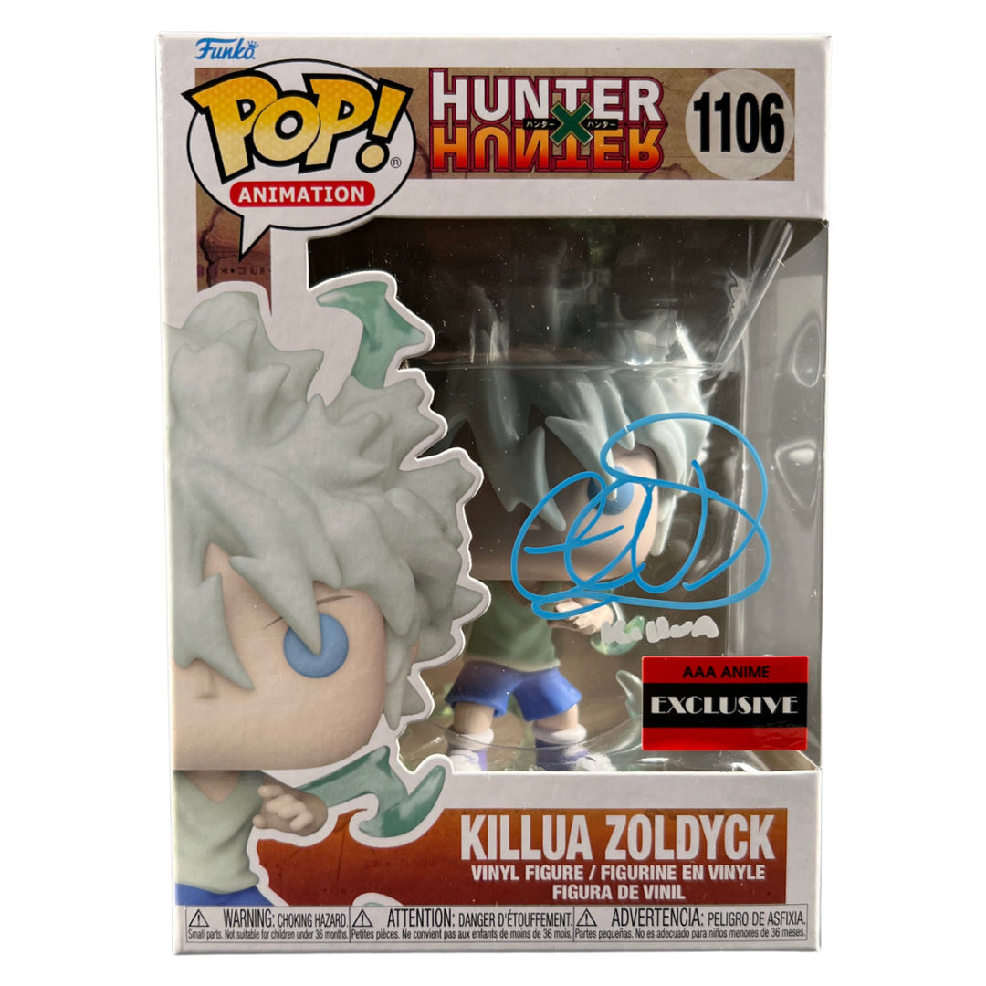 Signed Killua selling Funko Pop