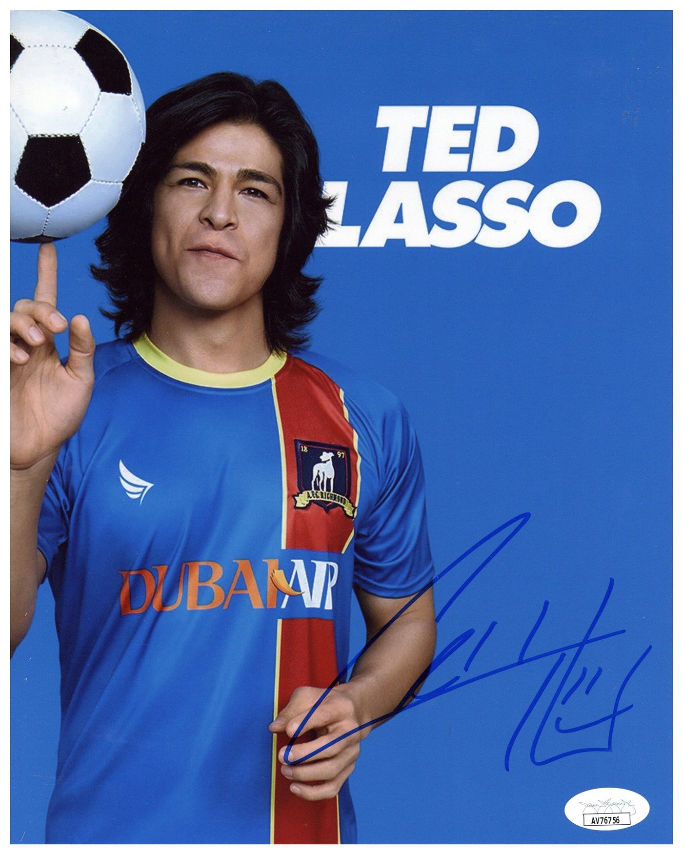 Cristo Fernandez Signed 8x10 Photo Ted Lasso Autographed JSA COA