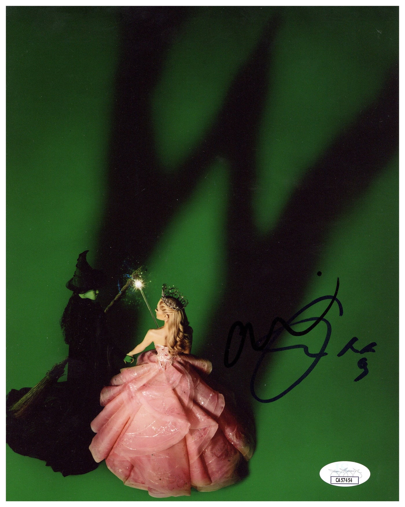 Cynthia Erivo & Ariana Grande Signed 8x10 Photo Wicked Autographed JSA COA 2