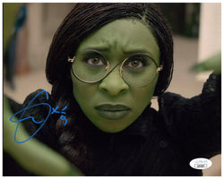 Image of Cynthia Erivo Signed 8x10 Photo Wicked Elphaba Autographed JSA COA