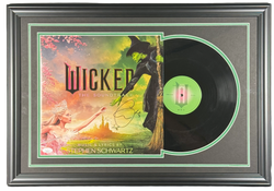 Image of Cynthia Erivo Signed Custom Framed Wicked Vinyl Elphaba Autographed JSA COA