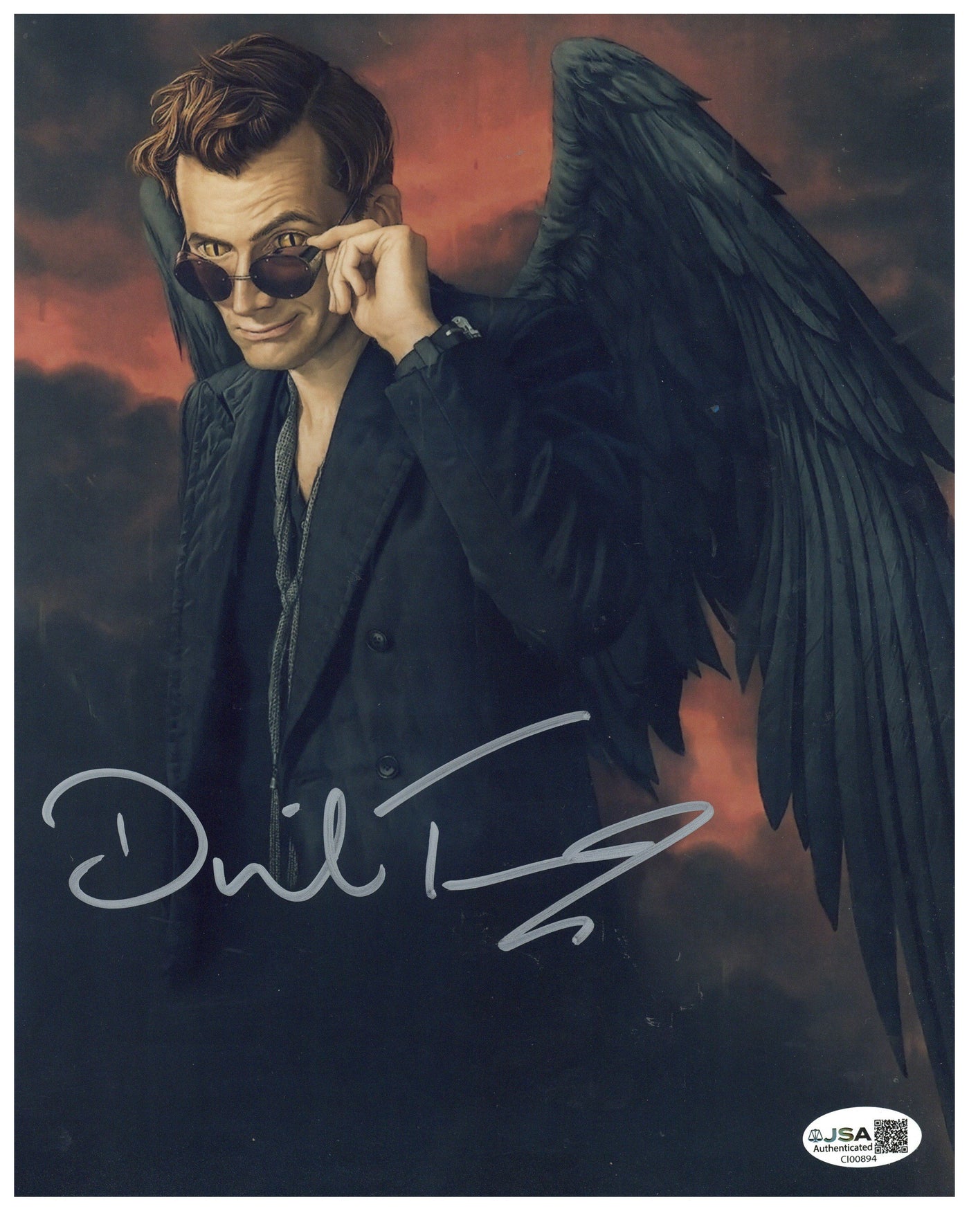 DAVID TENNANT Signed 8X10 Photo Doctor Who Autographed JSA COA