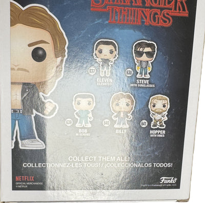 Dacre Montgomery Signed Funko Pop Stranger Things Billy 640 Autographed ACOA COA