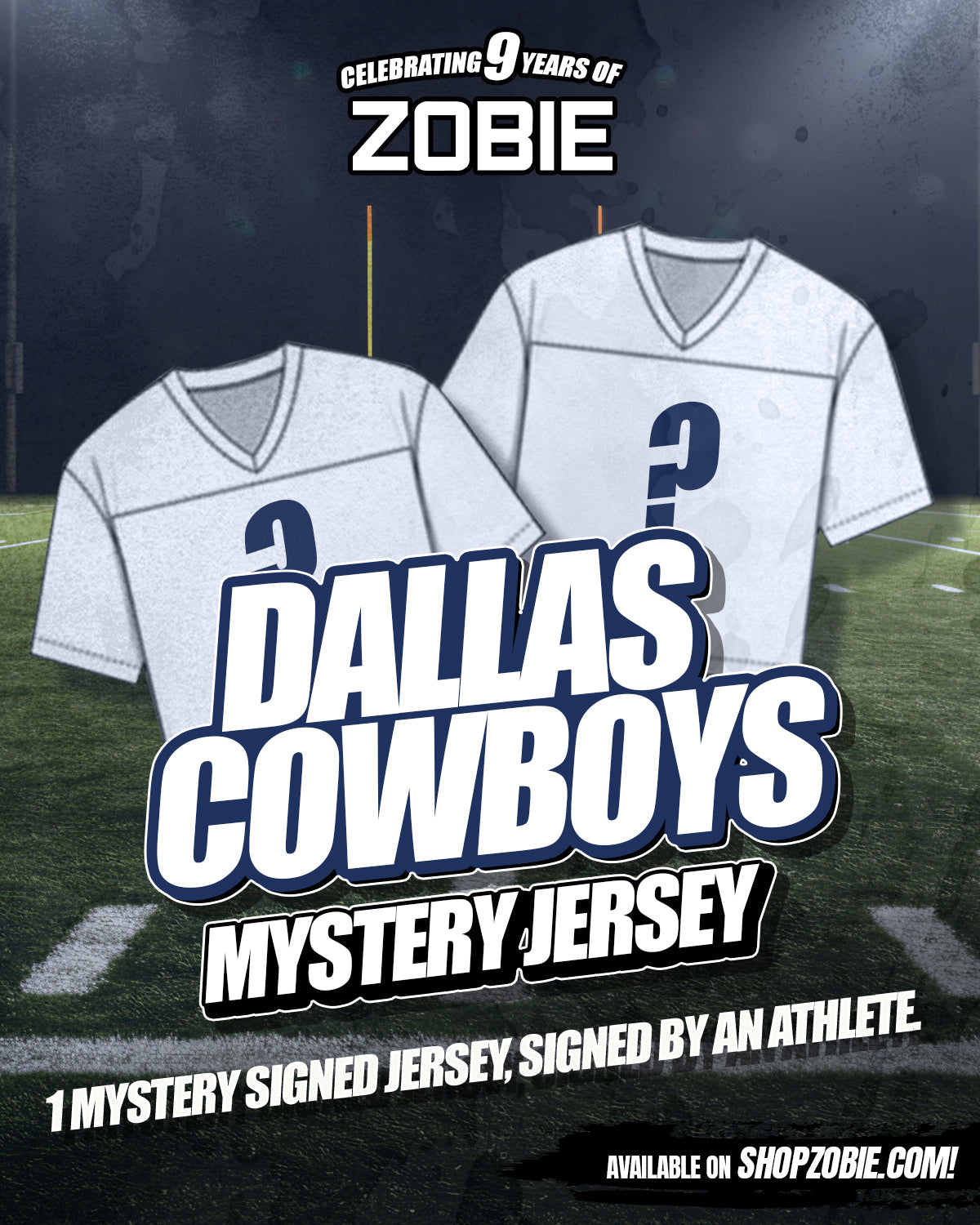 SPECIAL Dallas Cowboys Mystery Signed Jersey
