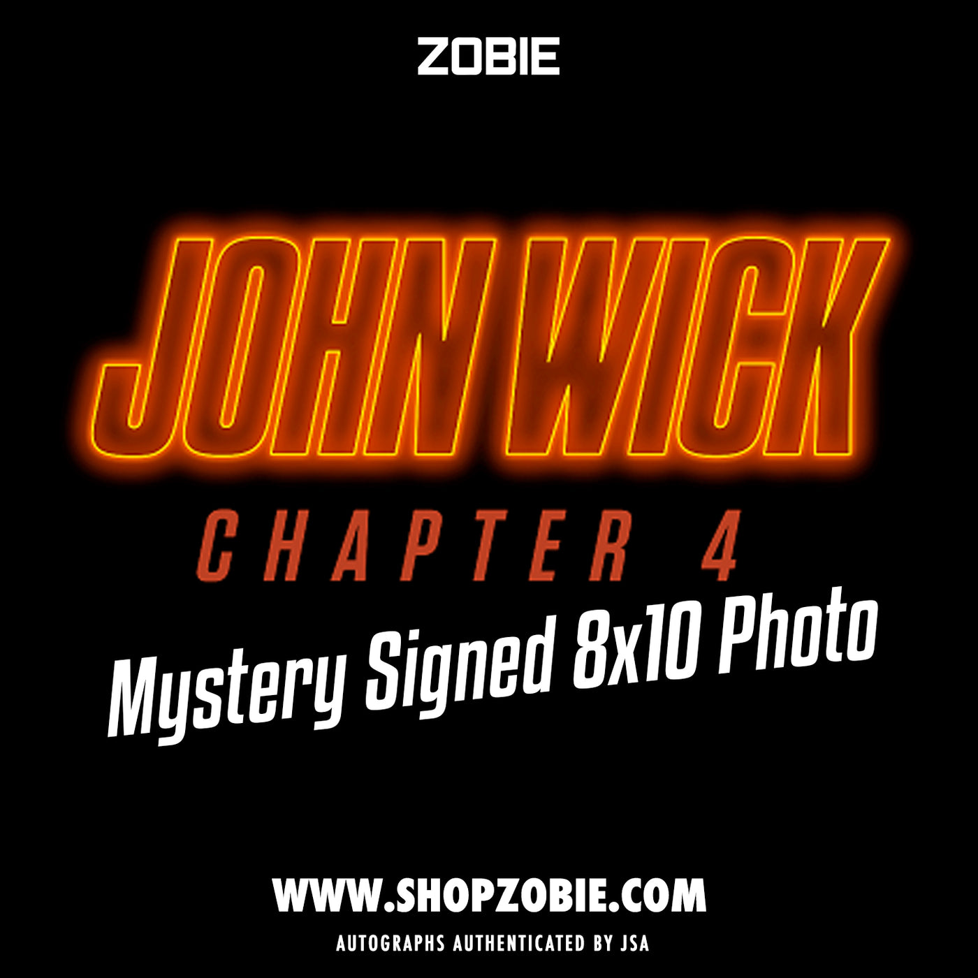 SPECIAL John Wick 4 Signed Mystery 8x10 Photo