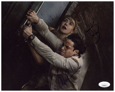 Daisy Edgar-Jones & Anthony Ramos Signed 8x10 Photo Twisters Autographed JSA COA