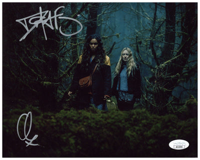 Dakota Fanning & Georgina Campbell Signed 8x10 Photo The Watchers Autographed JSA