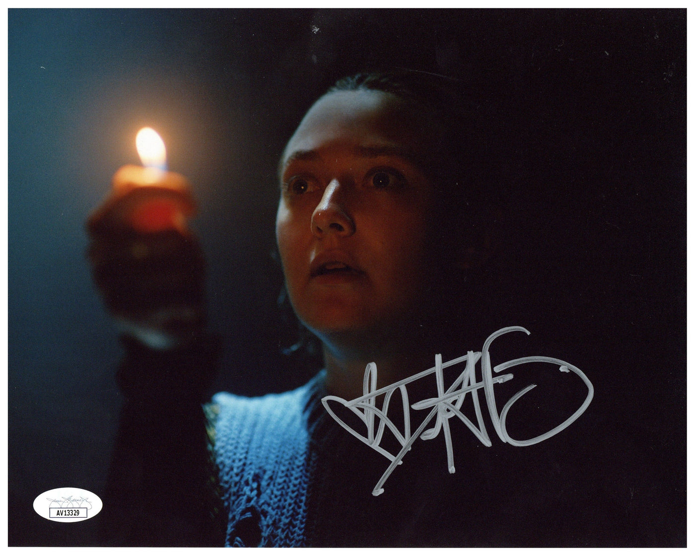 Dakota Fanning Signed 8x10 Photo The Watchers Horror Autographed JSA COA