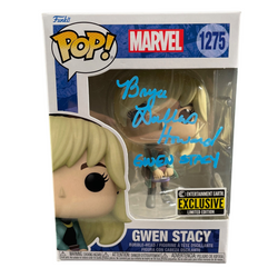 Image of Bryce Dallas Howard Signed Funko POP Marvel Spider-Man Gwen Stacy Autographed JSA
