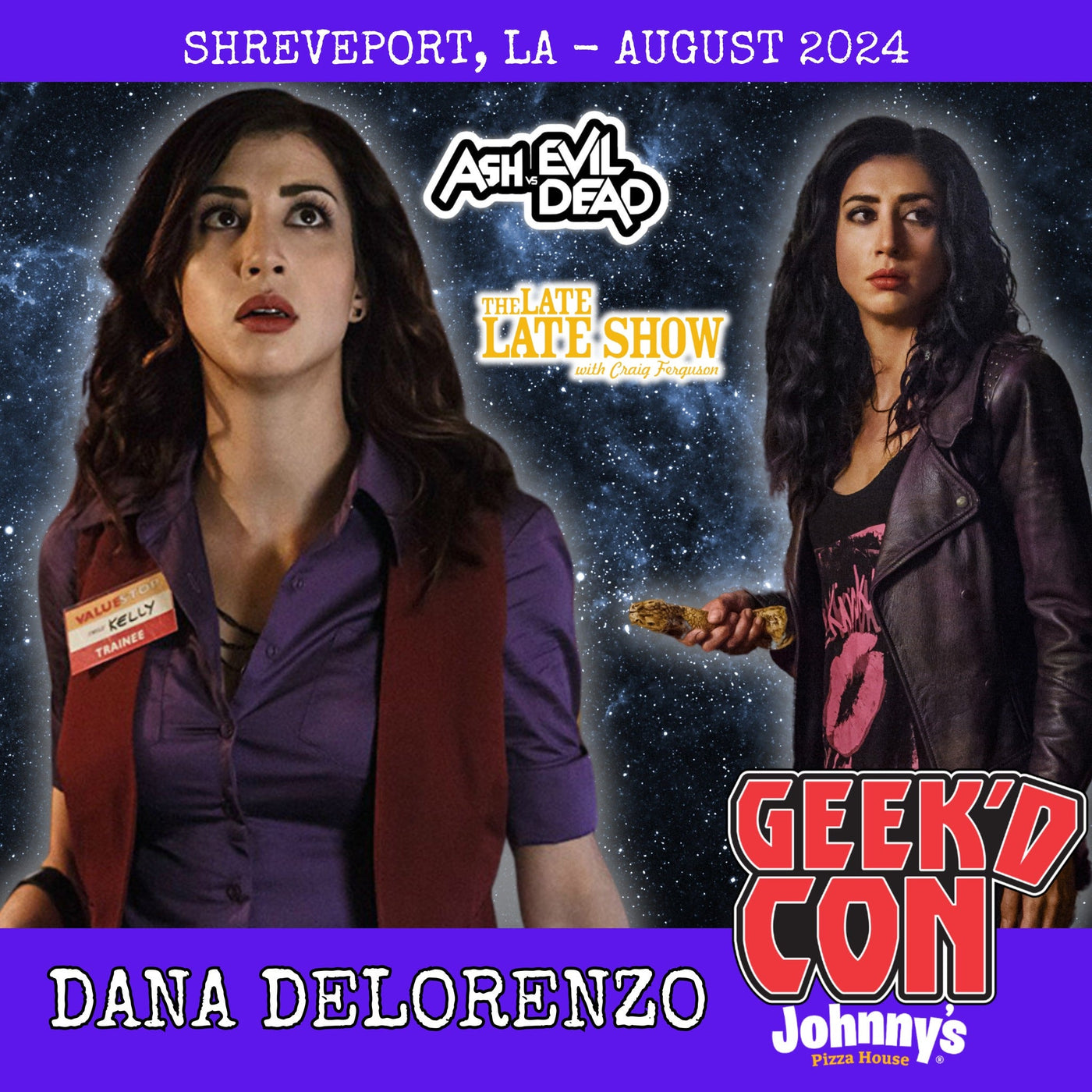 Dana DeLorenzo Official Autograph Mail-In Service - Geek'd Con 2024