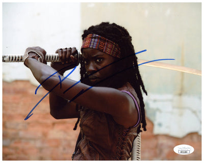 Danai Gurira Signed 8x10 Photo The Walking Dead Michonne Autographed JSA COA #5