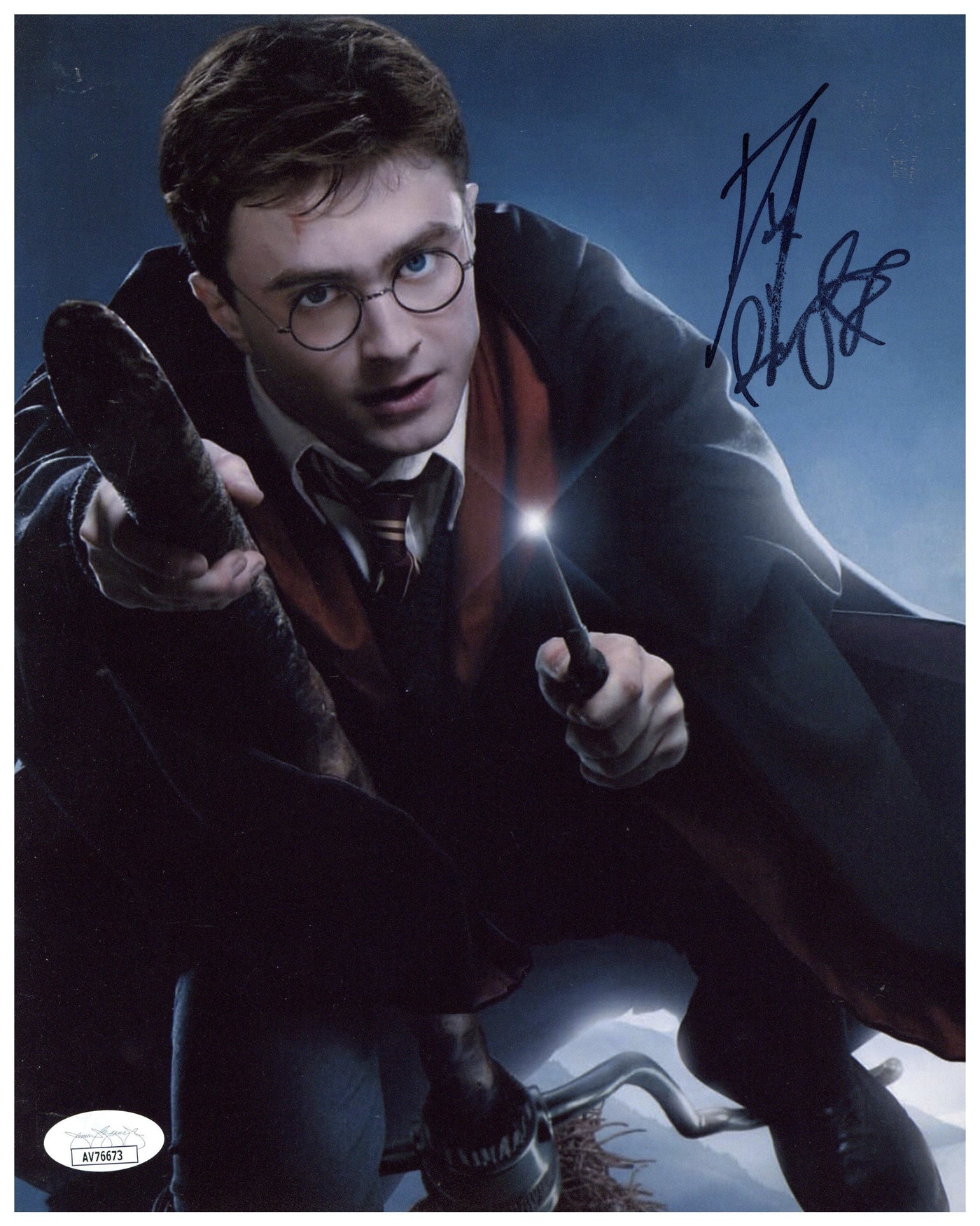 Daniel Radcliffe Signed 8x10 Photo Harry Potter Authentic Autograph JSA COA