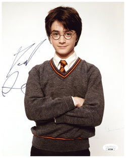 Image of Daniel Radcliffe Signed 8x10 Photo Harry Potter Authentic Autographed JSA COA