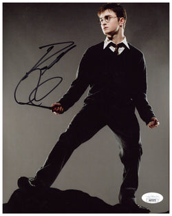 Image of Daniel Radcliffe Signed 8x10 Photo Harry Potter Autographed JSA COA #6