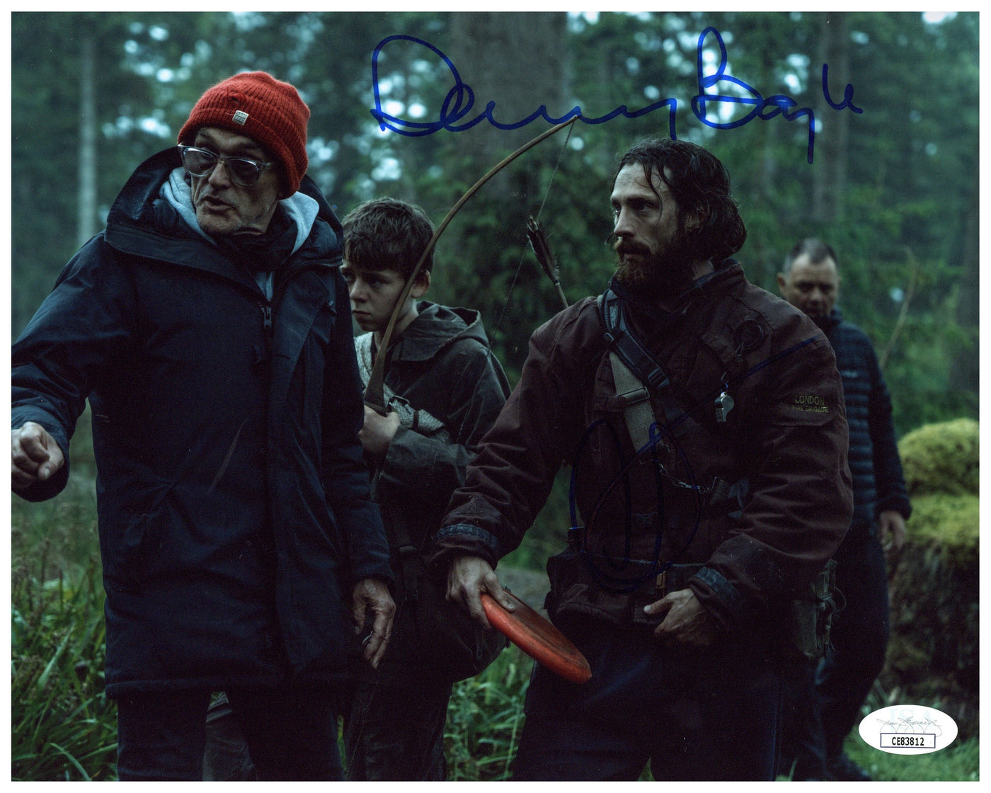 Danny Boyle Aaron Taylor-Johnson Signed 8x10 Photo 28 Years Later Autographed JSA COA 2