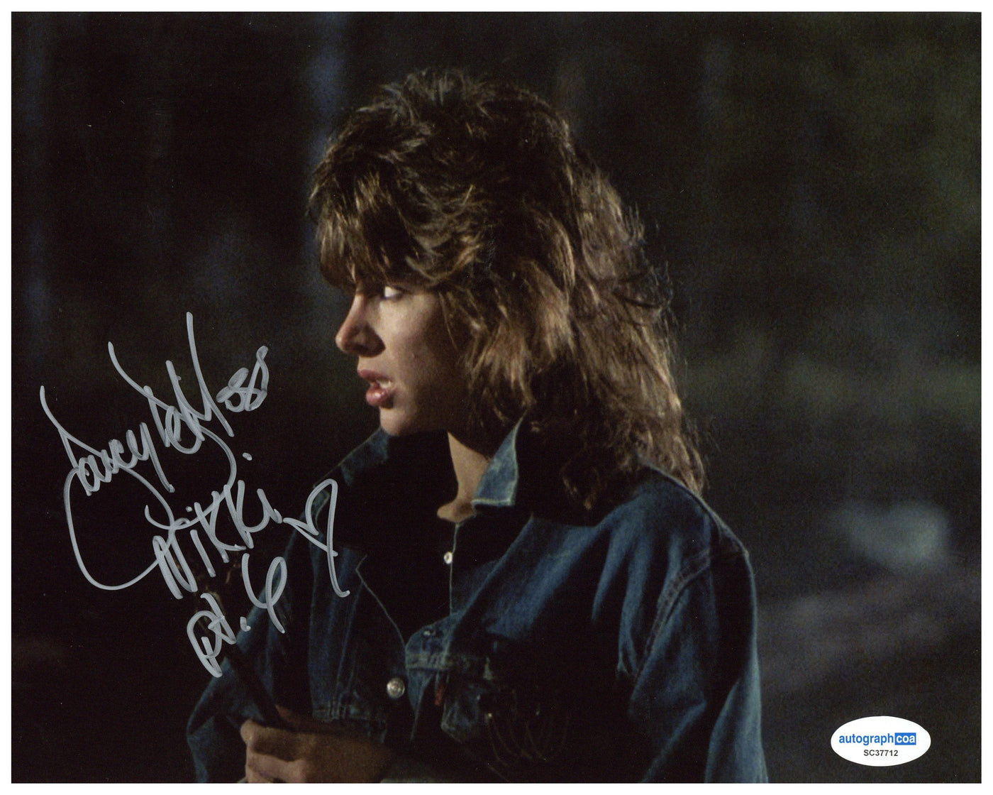 Darcy DeMoss Signed 8x10 Photo Friday the 13th Jason Voorhees Autographed ACOA