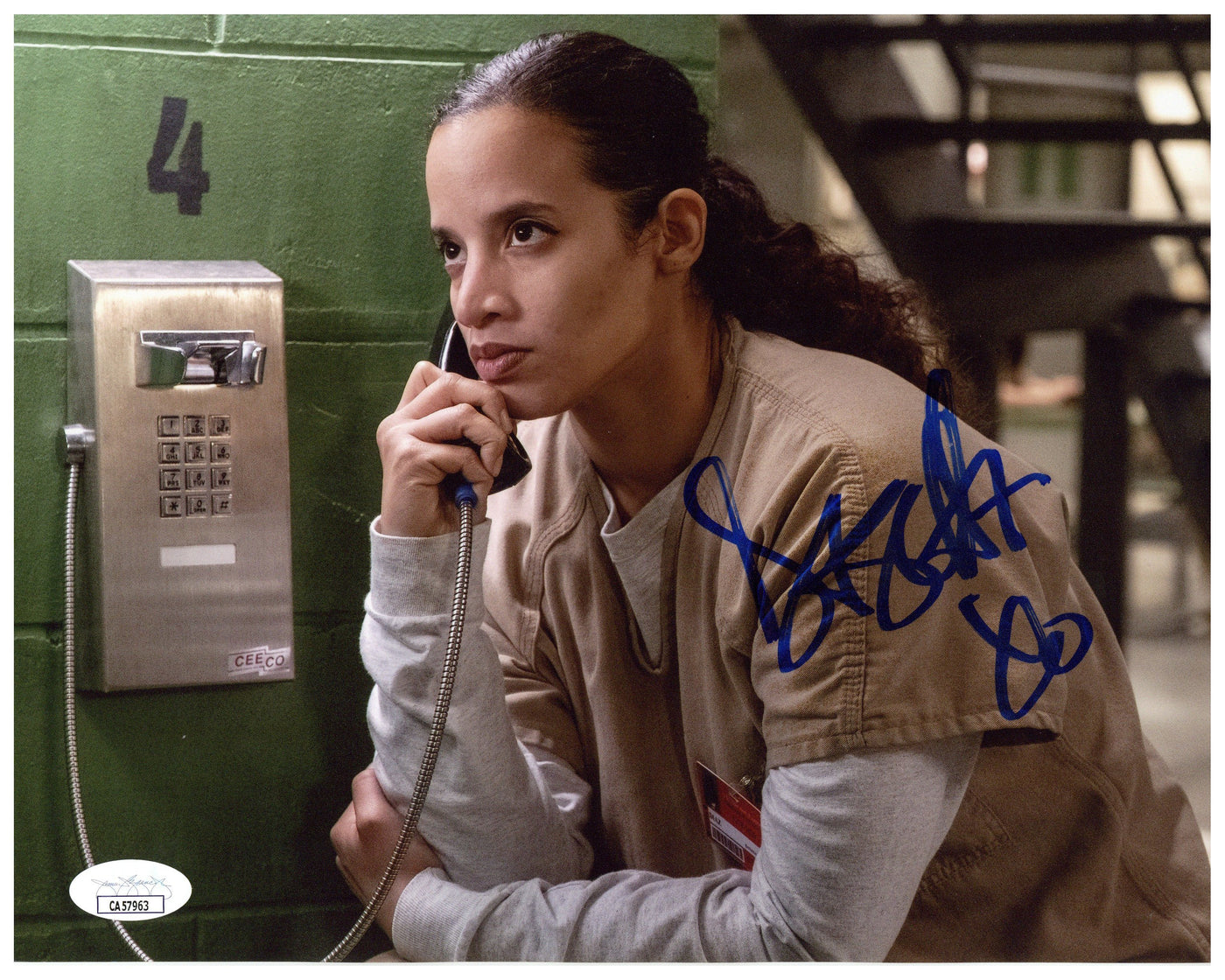 Dascha Polanco Signed 8x10 Photo Orange Is the New Black Autographed JSA COA 5