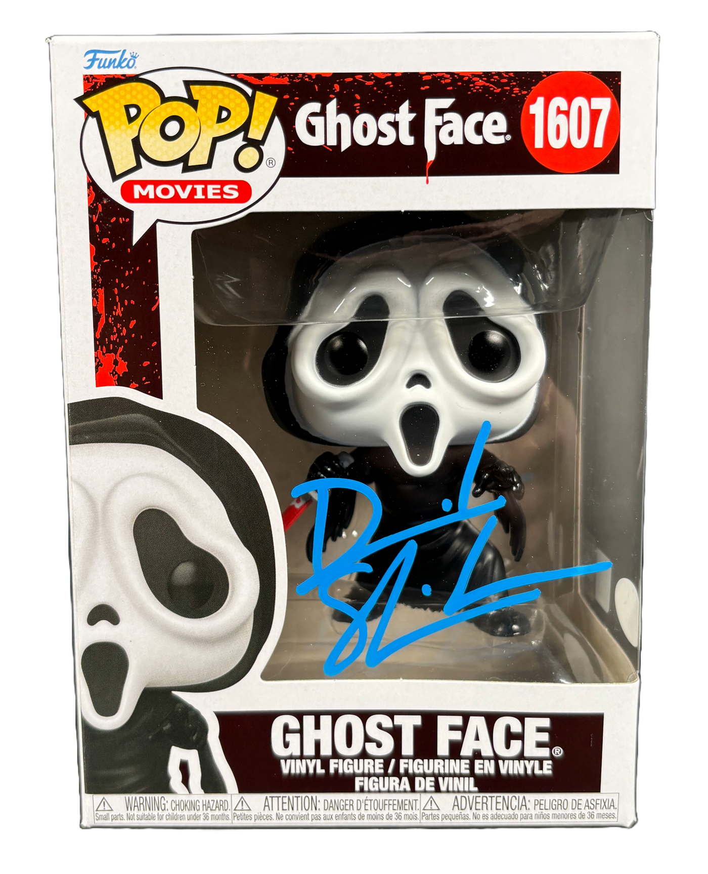 Dave Sheridan Signed Funko Pop Scary Movie Ghost Face Autographed JSA COA