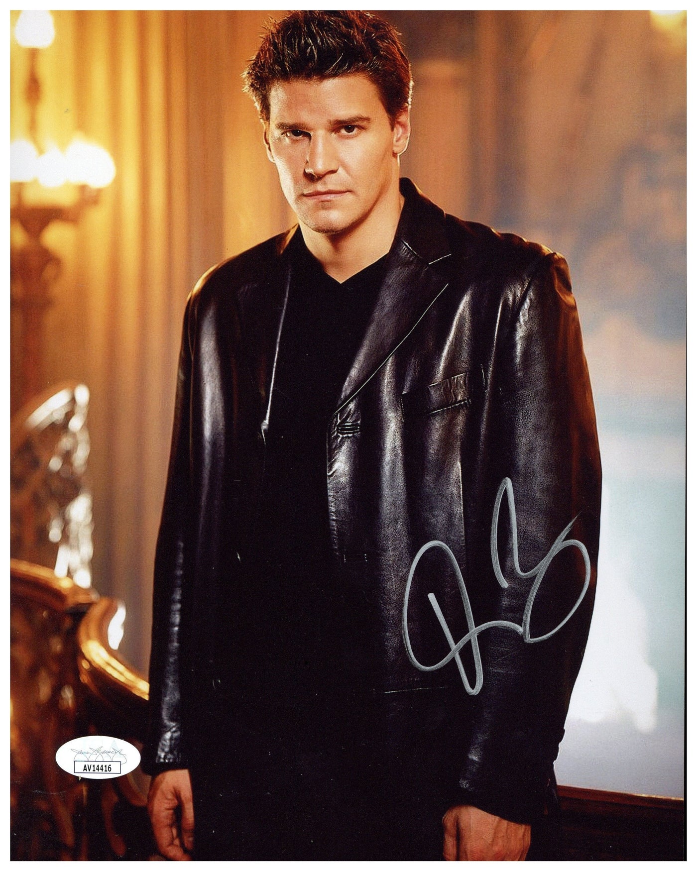 David Boreanaz Signed 8x10 Photo Buffy the Vampire Slayer Autographed JSA COA
