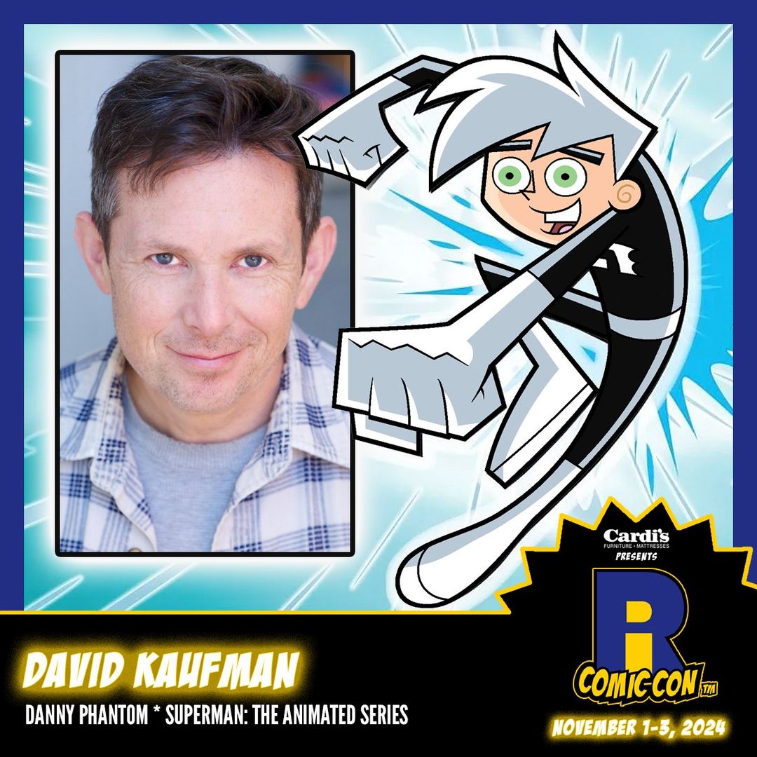 David Kaufman Official Autograph Mail-In Service - Rhode Island Comic Con 2024