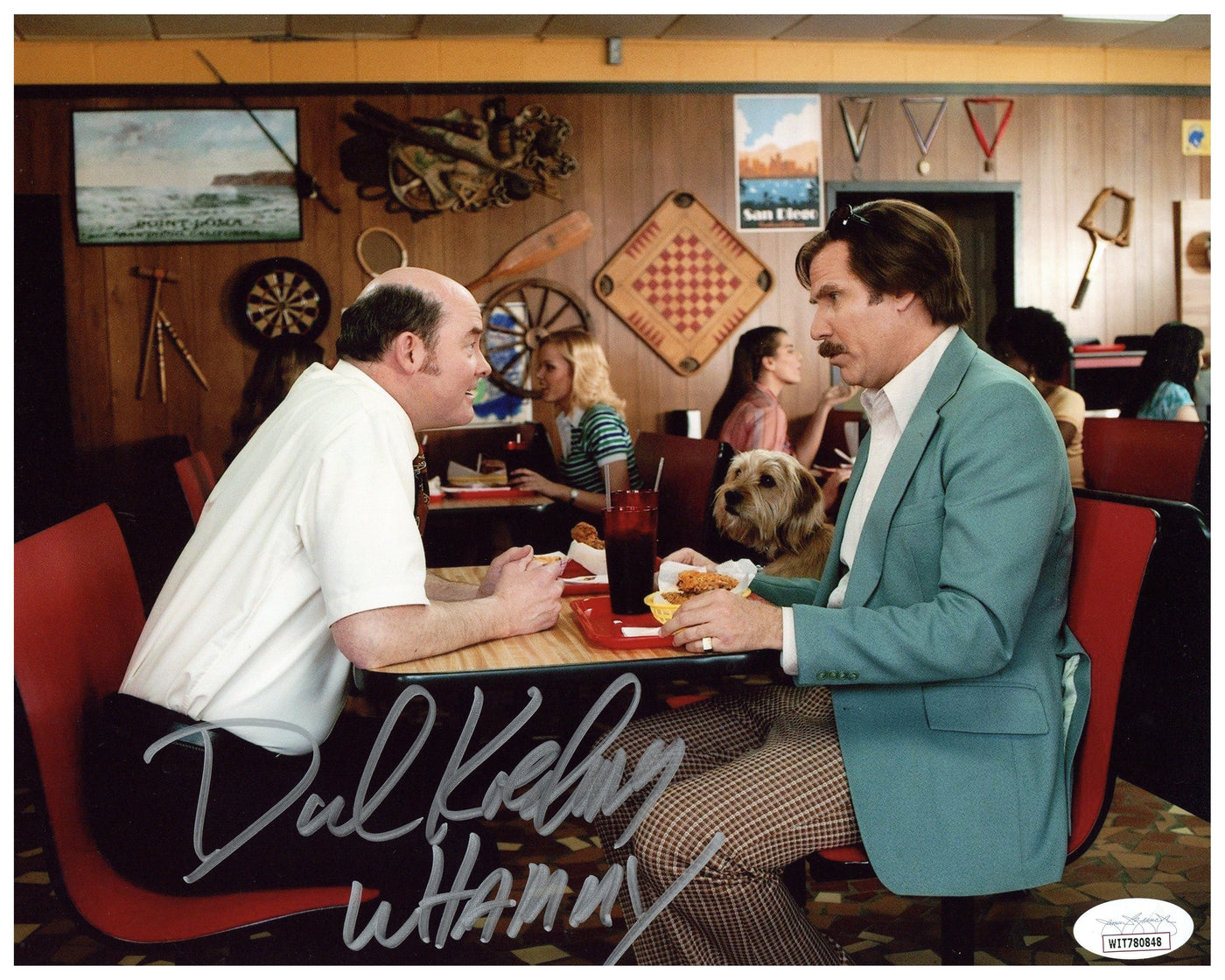 David Koechner Signed 8x10 Photo Anchorman Autographed JSA COA