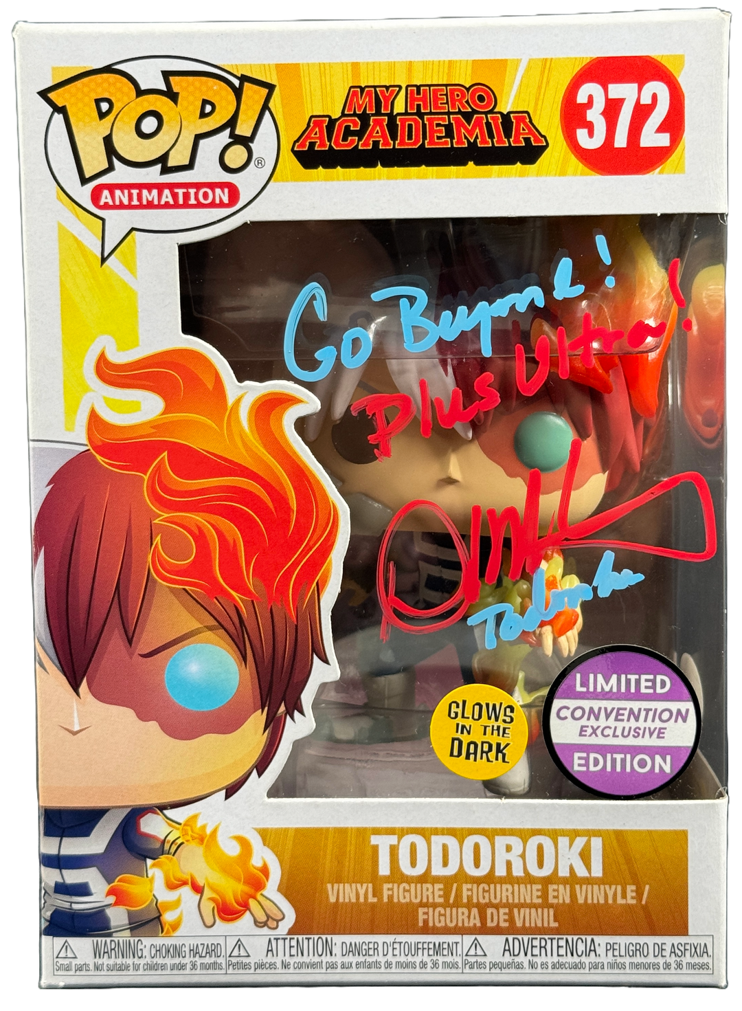 Autographed store Todoroki Shoto Funko Pop