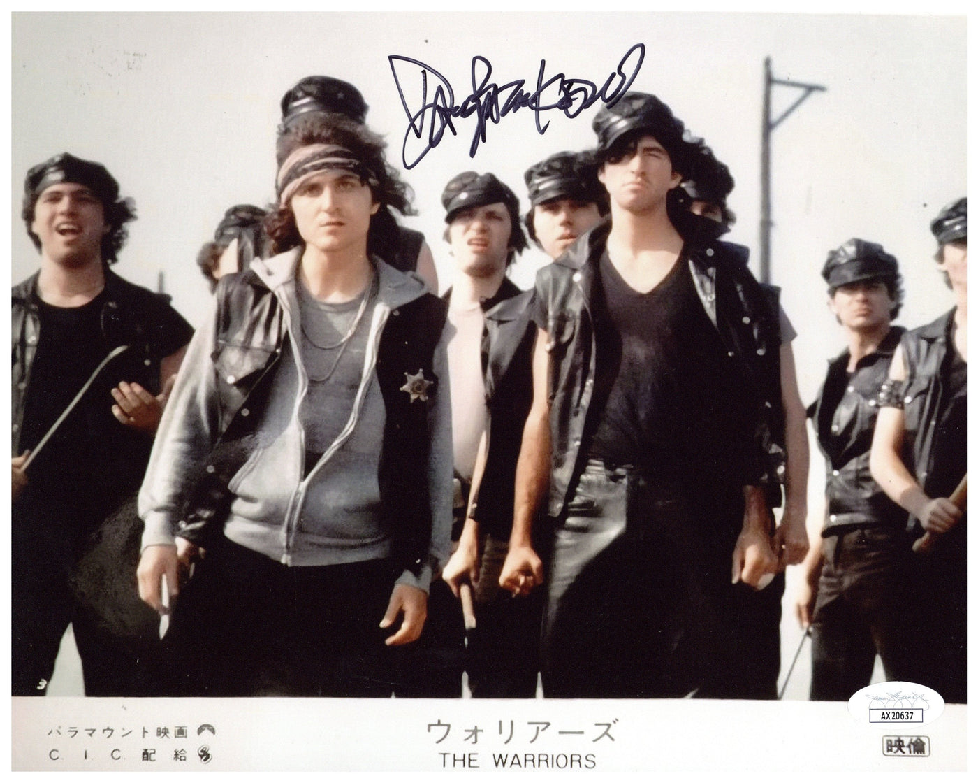 David Patrick Kelly Signed 8x10 Photo The Warriors Luther Autographed JSA COA