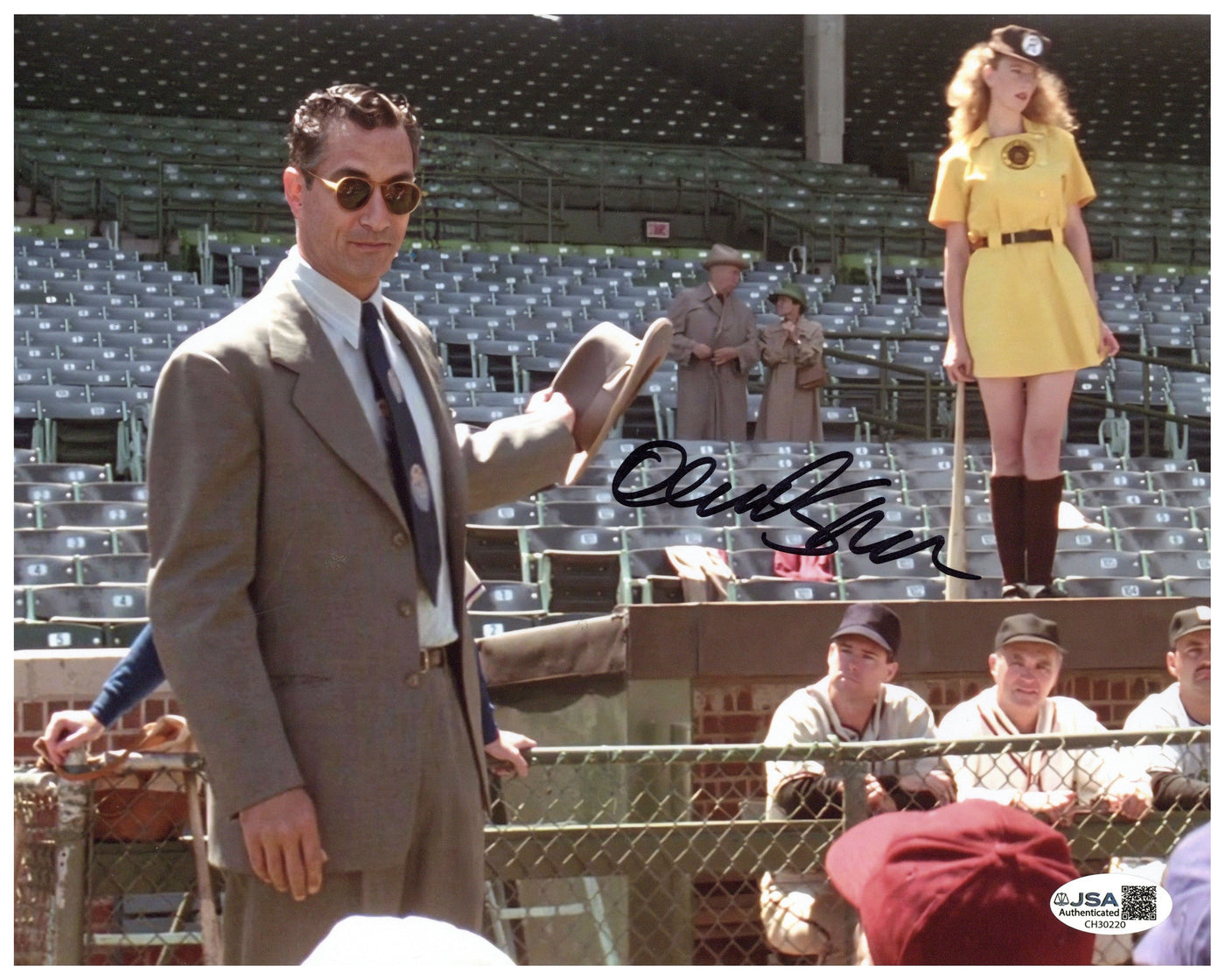 David Strathairn Signed 8x10 Photo A League of Their Own Autographed JSA COA 2