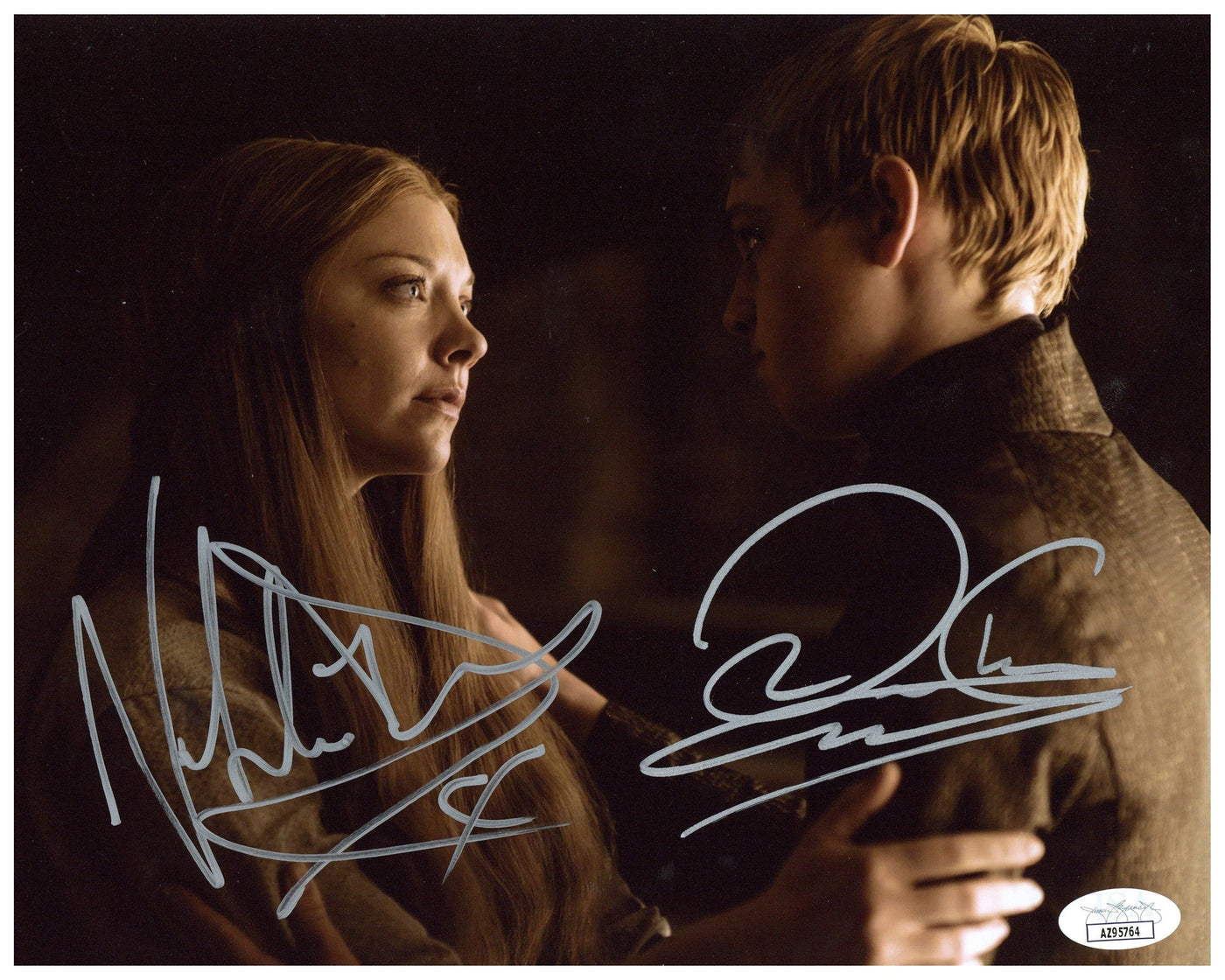 Dean Charles Chapman & Natalie Dormer Signed 8x10 Photo Game Of Thrones JSA COA