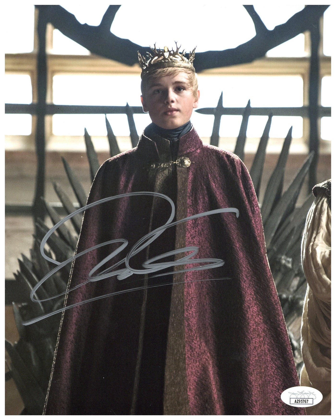 Dean Charles Chapman Signed King Tommen Baratheon 8x10 Photo Game Of Thrones JSA