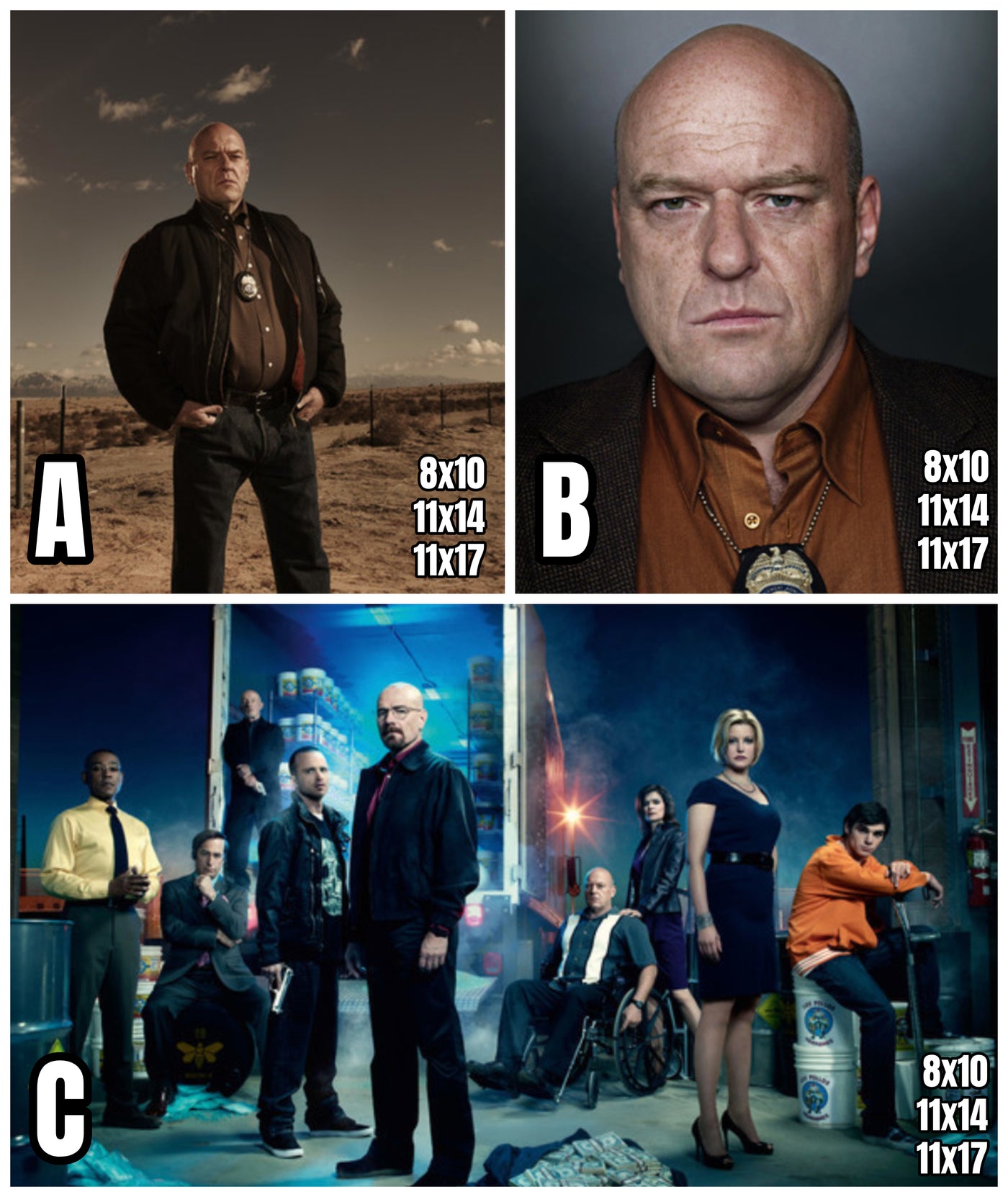 Dean Norris Official Autograph Mail-In Service - Albuquerque Comic Con 2025