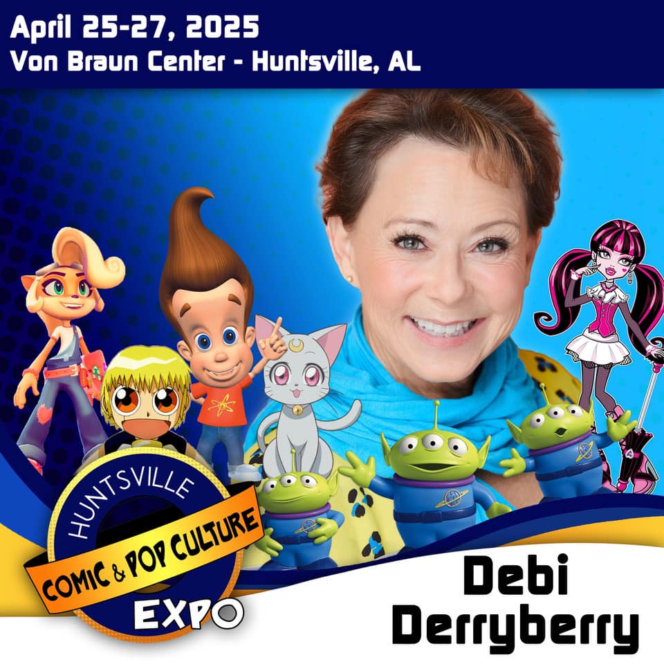 Debi Derryberry Official Autograph Mail-In Service - Huntsville Expo 2025