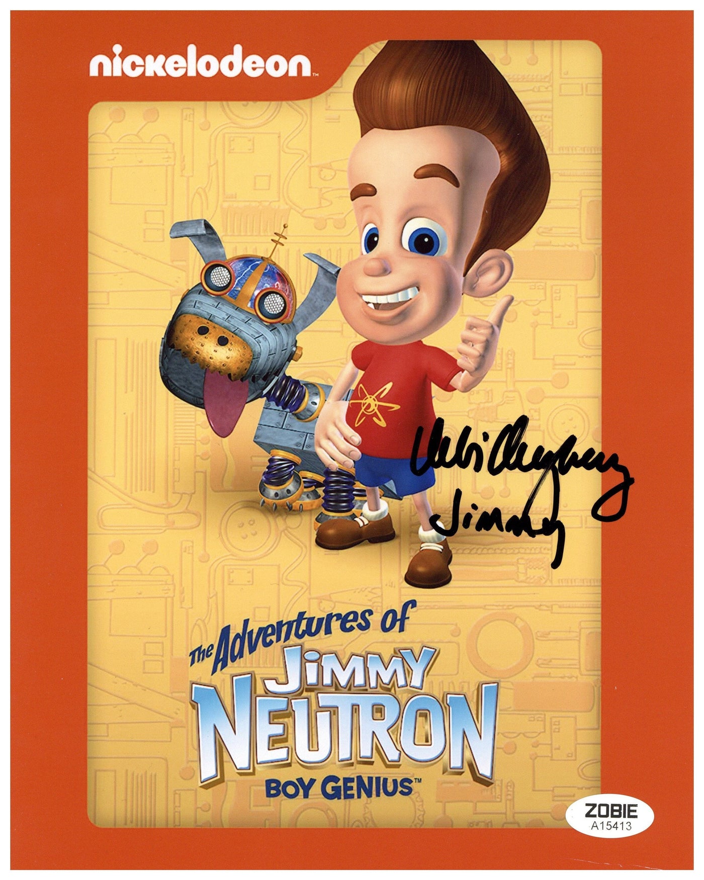 Jimmy Neutron Boy Genius Poster