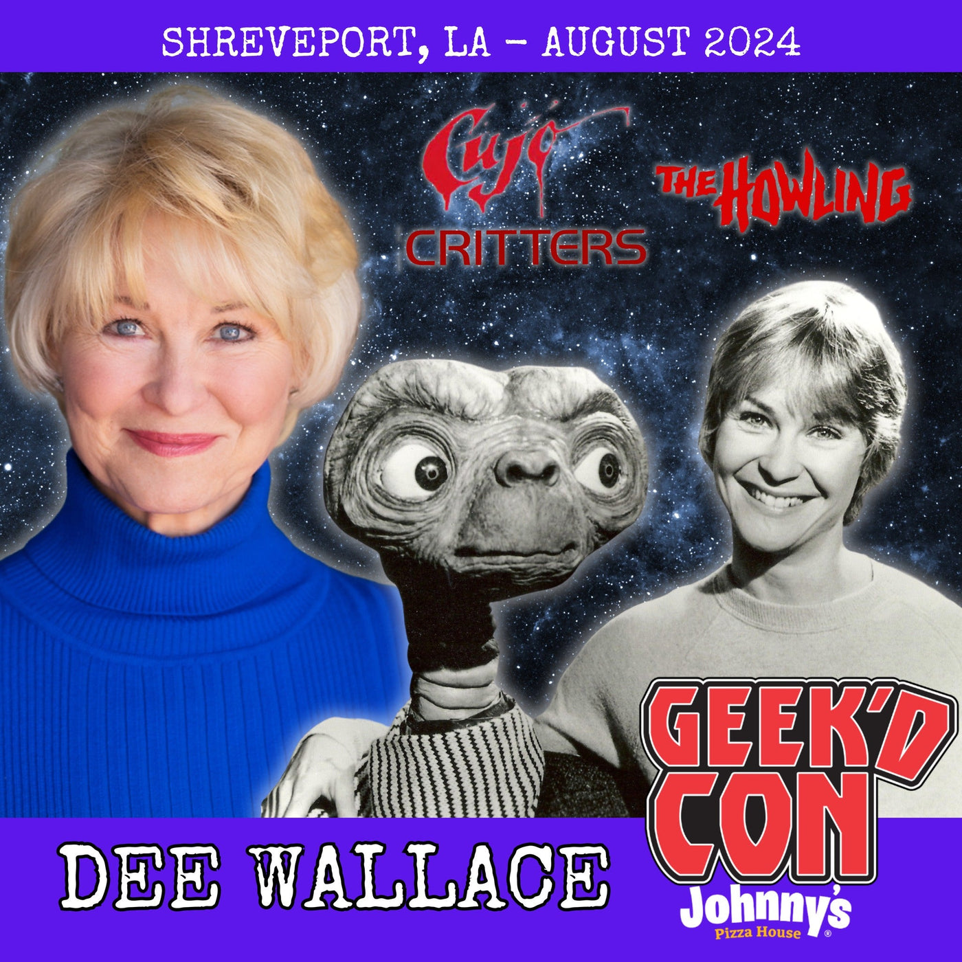 Dee Wallace Official Autograph Mail-In Service - Geek'd Con 2024