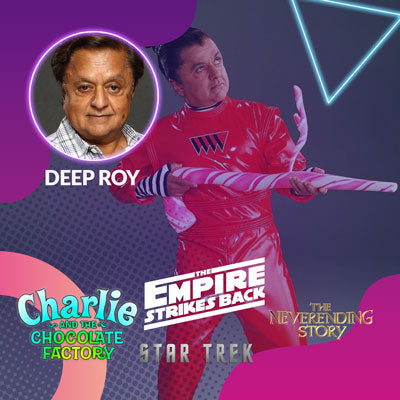 Deep Roy Official Autograph Mail-In Service - Albuquerque Comic Con 2025